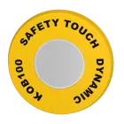 Two-Hand dual technology touch control button for enhanced safety