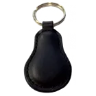 Porte clef cuir (CC07BJ) forme ovale