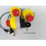 Illuminated Emergency stop button 80 mm diameter