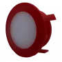 Fastening cover for a button
