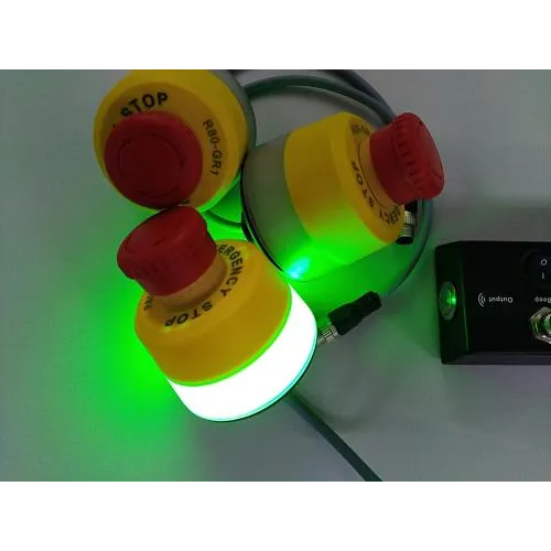 Illuminated Emergency stop button 80 mm diameter