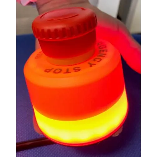Illuminated Emergency stop button 80 mm diameter
