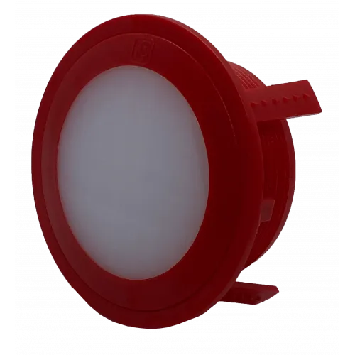 Fastening cover for a button