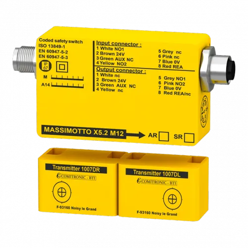 MASSIMOTTO X5 - Safety Switch for single or double-wing doors