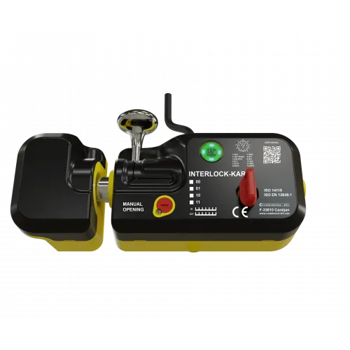 INTERLOCK-KAR - SAFETY INTERLOCKING DEVICE NON-CONTACT ROBUST FOR GUARDING DANGEROUS MACHINES