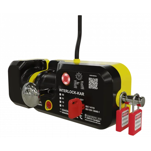 INTERLOCK-KAR - SAFETY INTERLOCKING DEVICE NON-CONTACT ROBUST FOR GUARDING DANGEROUS MACHINES