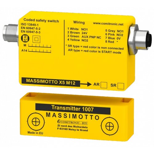 MASSIMOTTO ANA 78S.2 / 98S.2 - Safety Switch with serialization