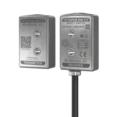 OPTOPUSDEC/D40 - NON-AUTONOMOUS SAFETY SWITCH FOR 40 MM PROFILES